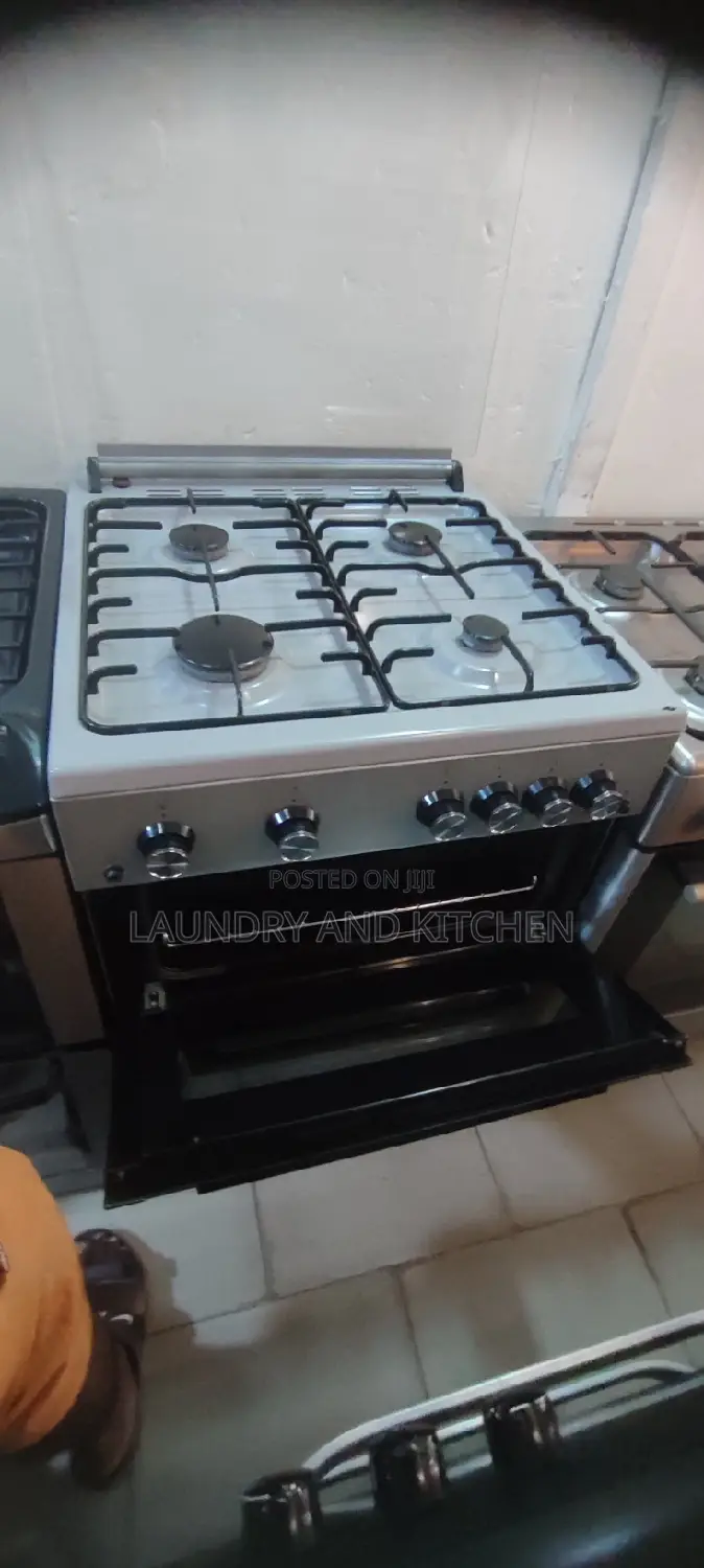 Beko 4 Burner Standing Gas Cooker With Oven and Grill 