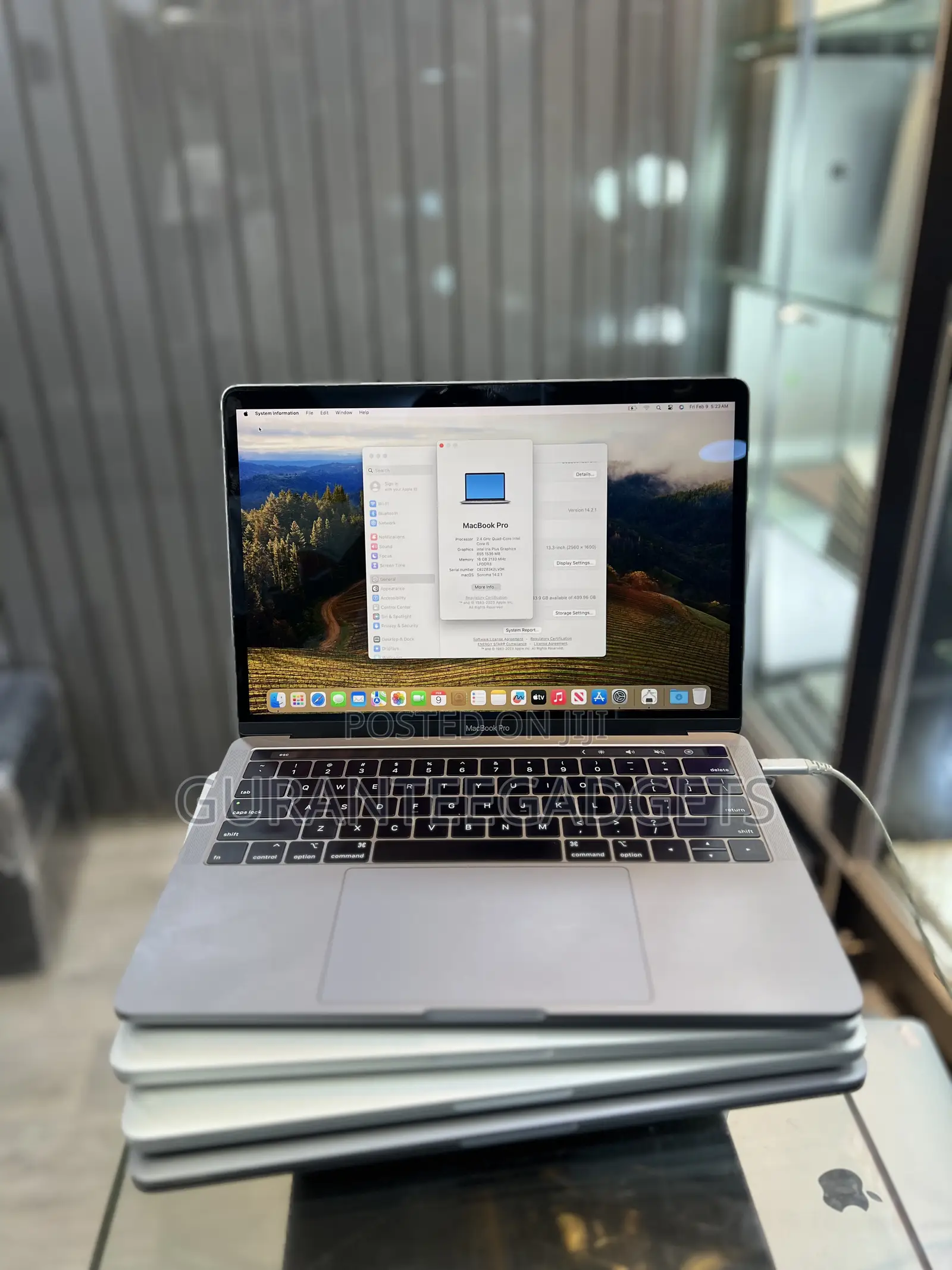 Laptop Apple MacBook Pro 2019 16GB Intel Core I5 SSD 256GB