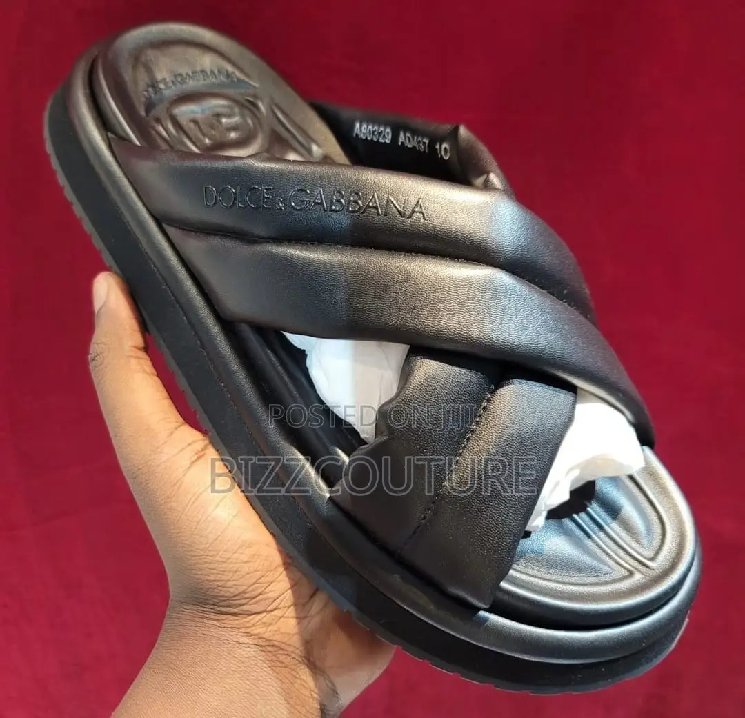 Original DOLCE GABBANA Slippers Available in Store