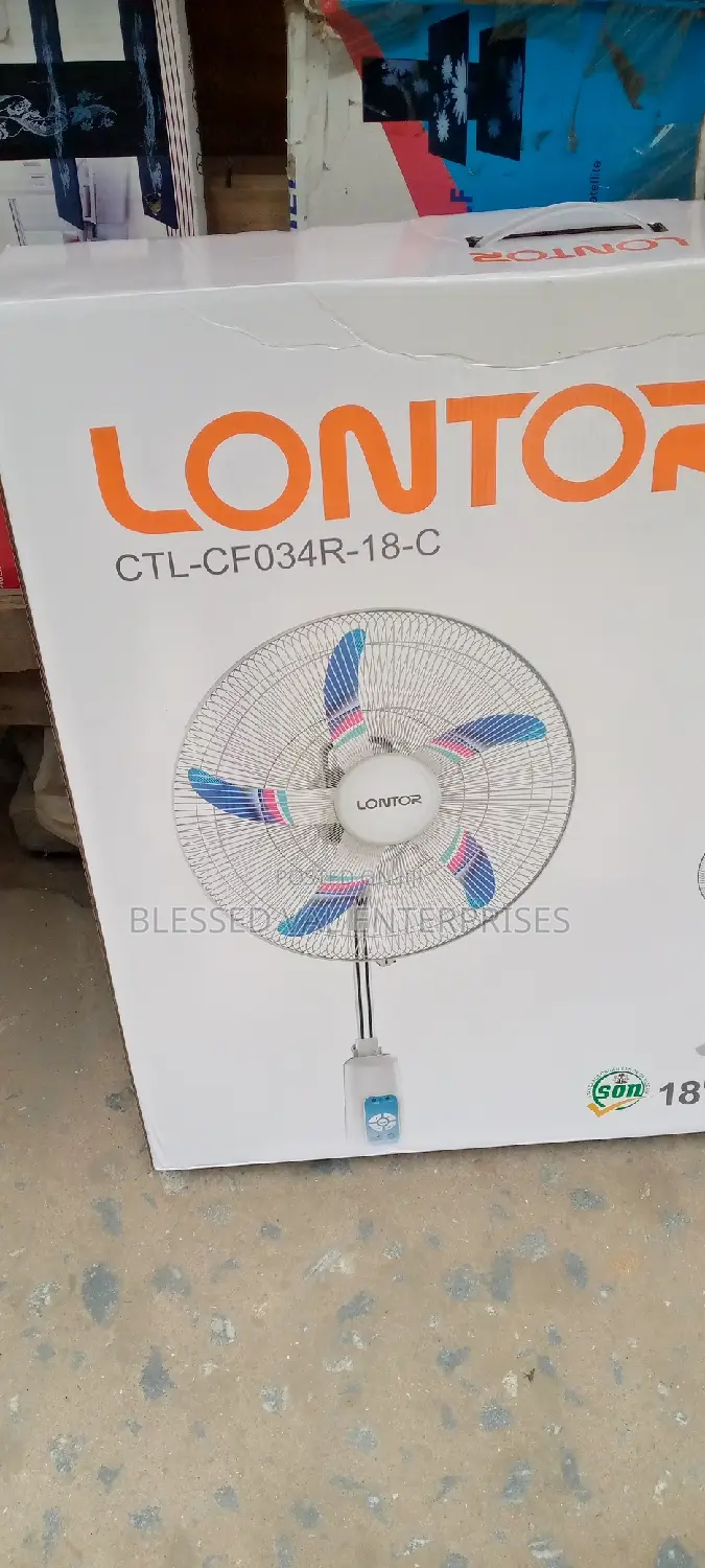 Lontor Rechargeable Fan 18 Inches