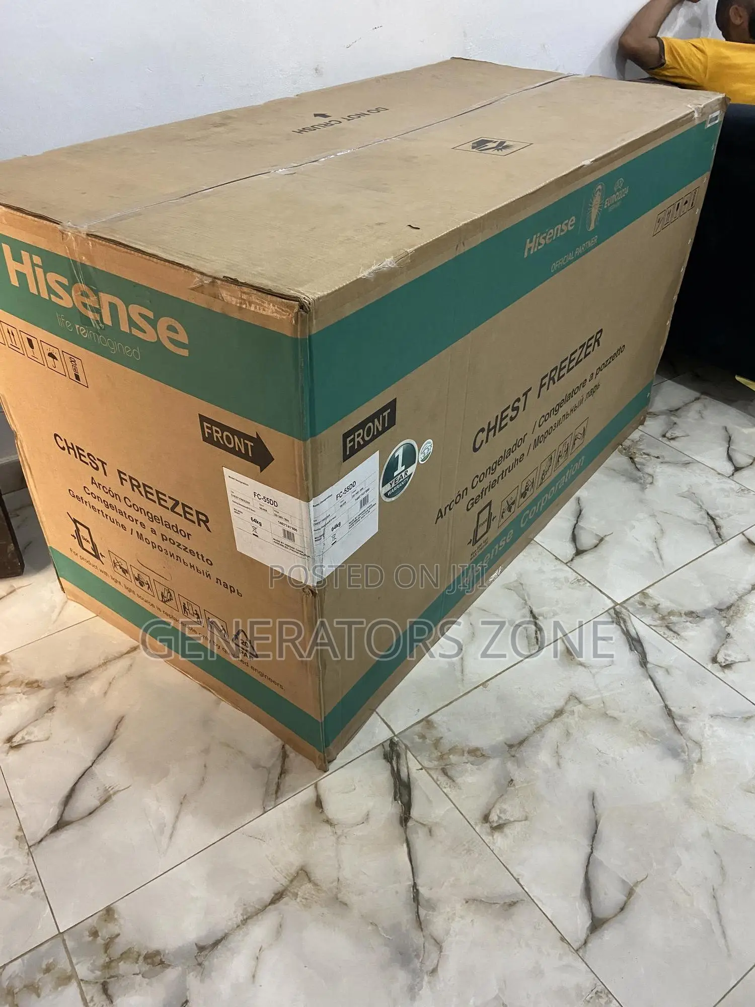FRZ Fc55d Chest Freezer Hisense
