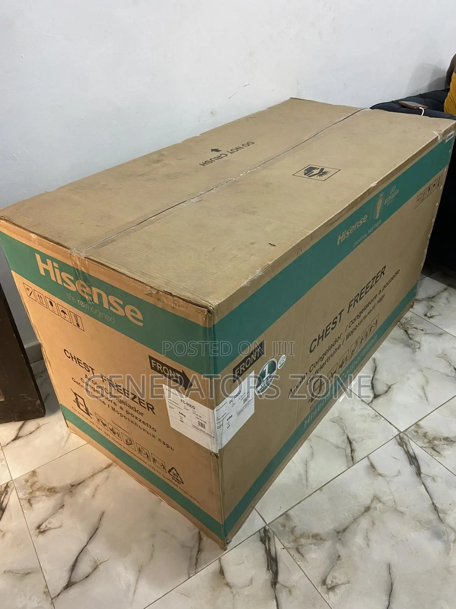Brand New Hisense 420L Chest Freezer