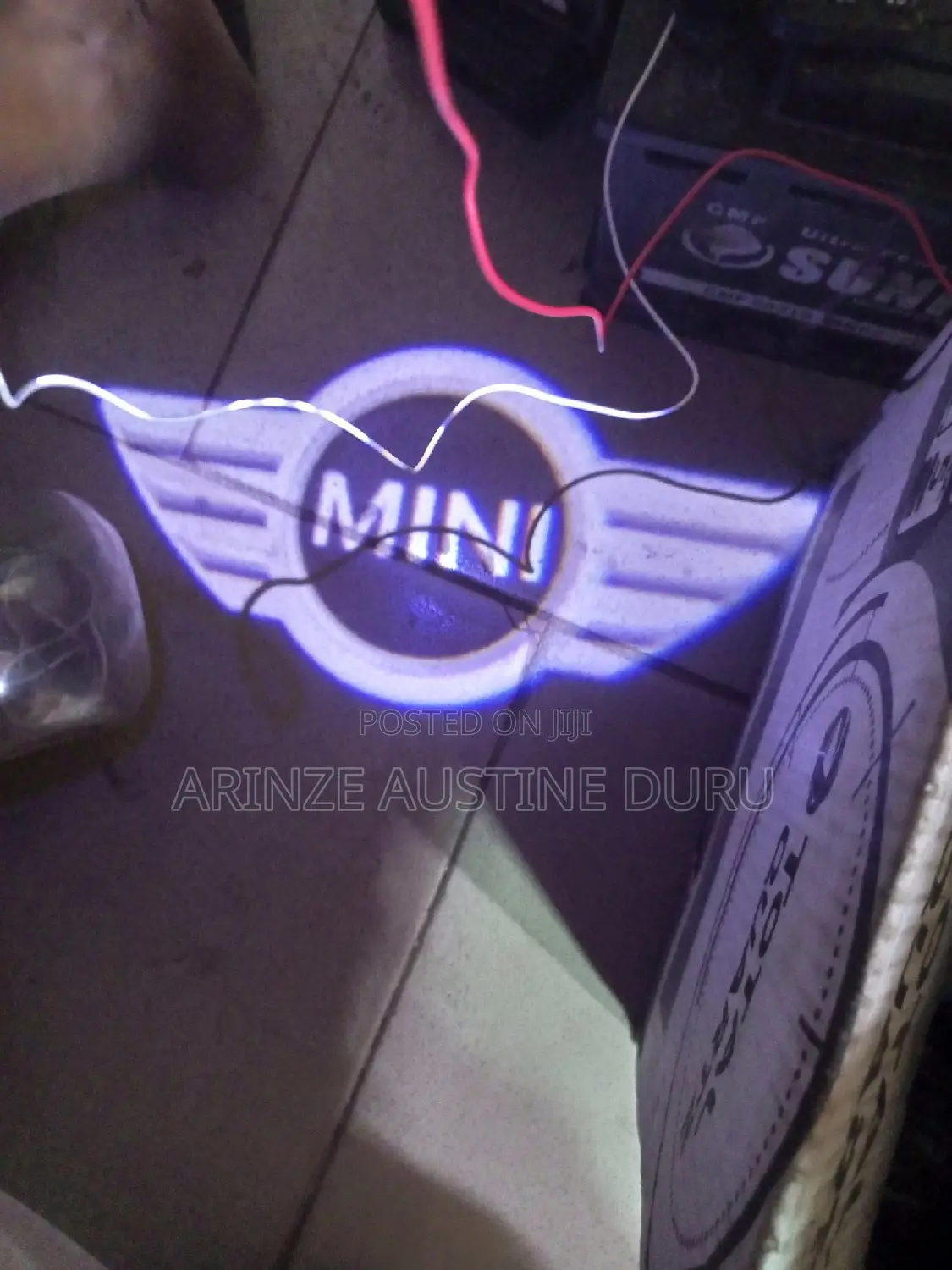 MINI COOPER Car Door Logo Lights