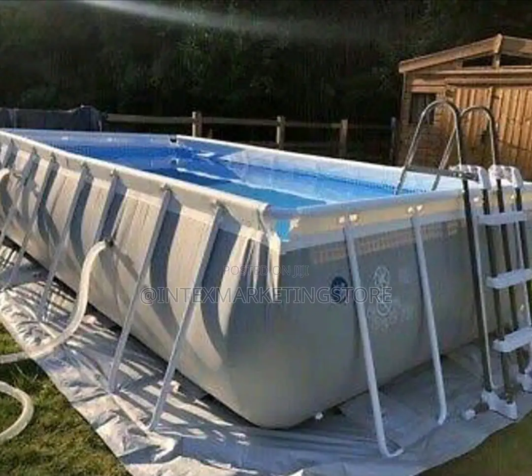 Intex Prism Framed Pool Rectangular 488x244x107cm