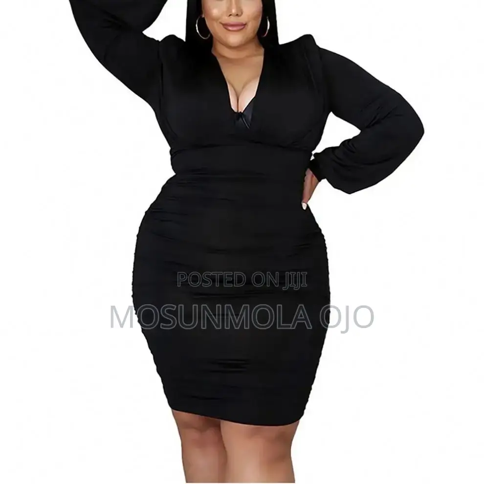 Sexy Ladies Long Sleeves Bodycon Dress