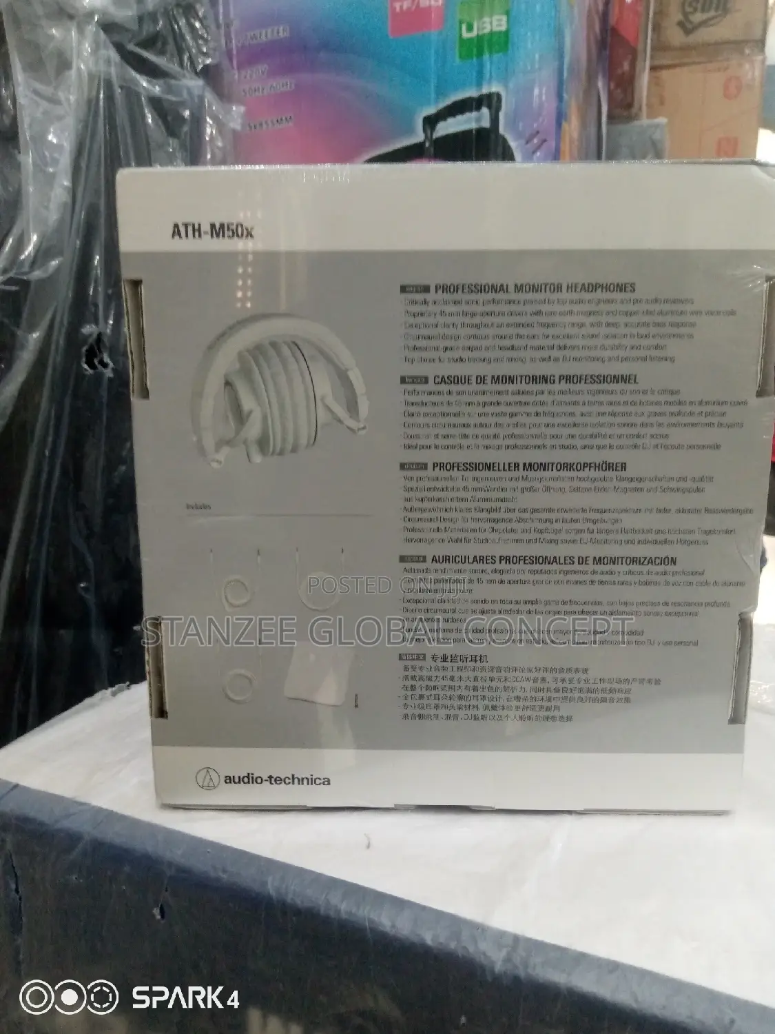 Audio-technicia Professional Monitor/ Studio Headphone