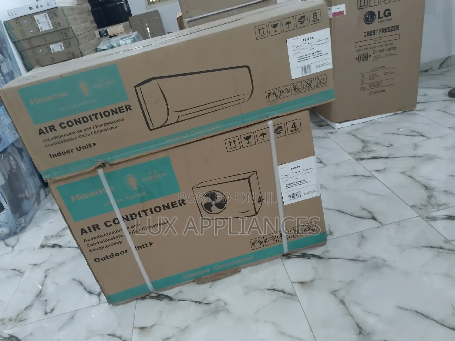 Super Cooling Gold Fin Hisense Inverter Split Airconditioner