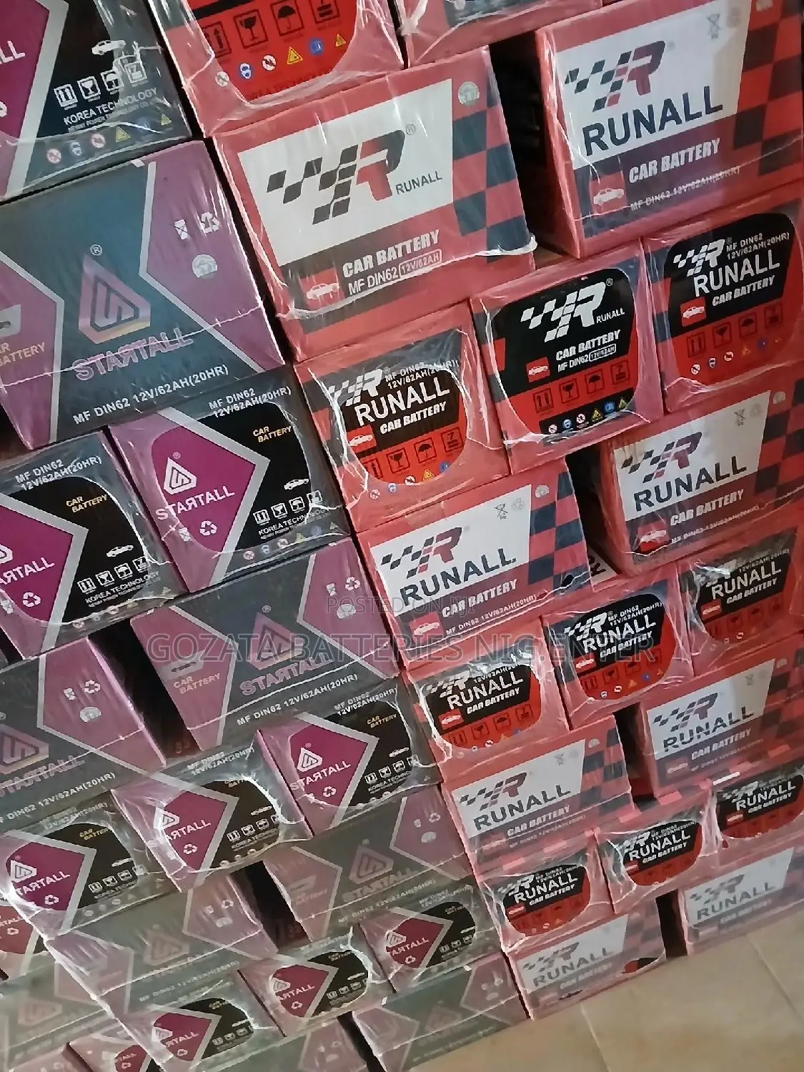 75AH High-quality Car Batteries With 1year Warranty