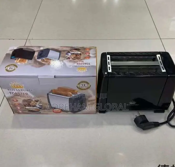 Royal Ford 2 Slice Pop Up Toaster/ Sandwich Maker 600w.