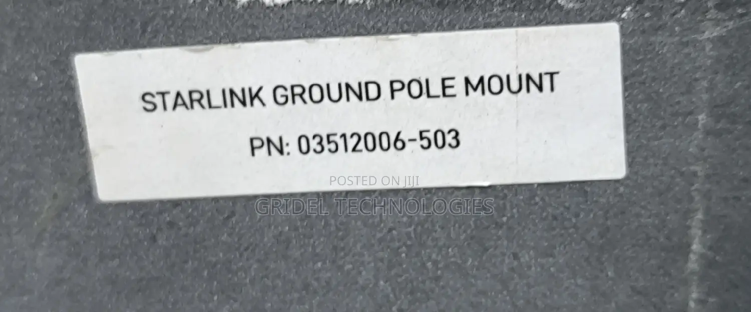 Starlink Ground Mount Pole