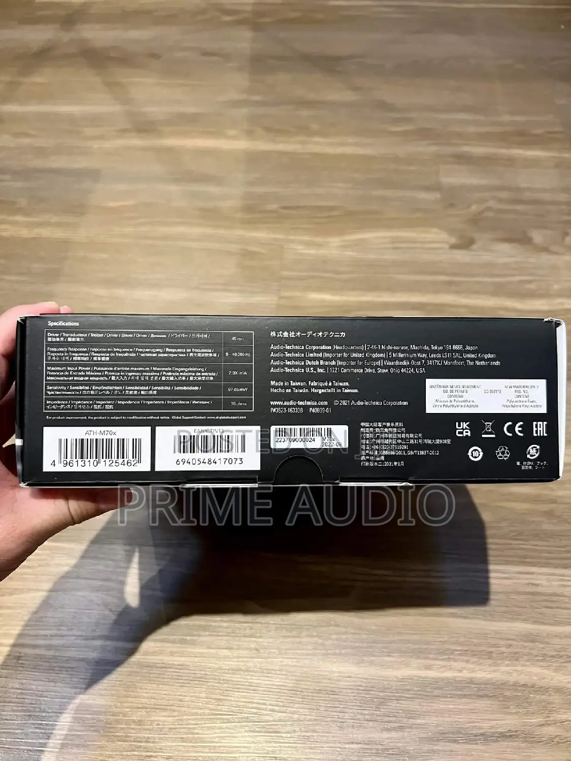 Audio-Technica M70X Professional Monitor Headphones