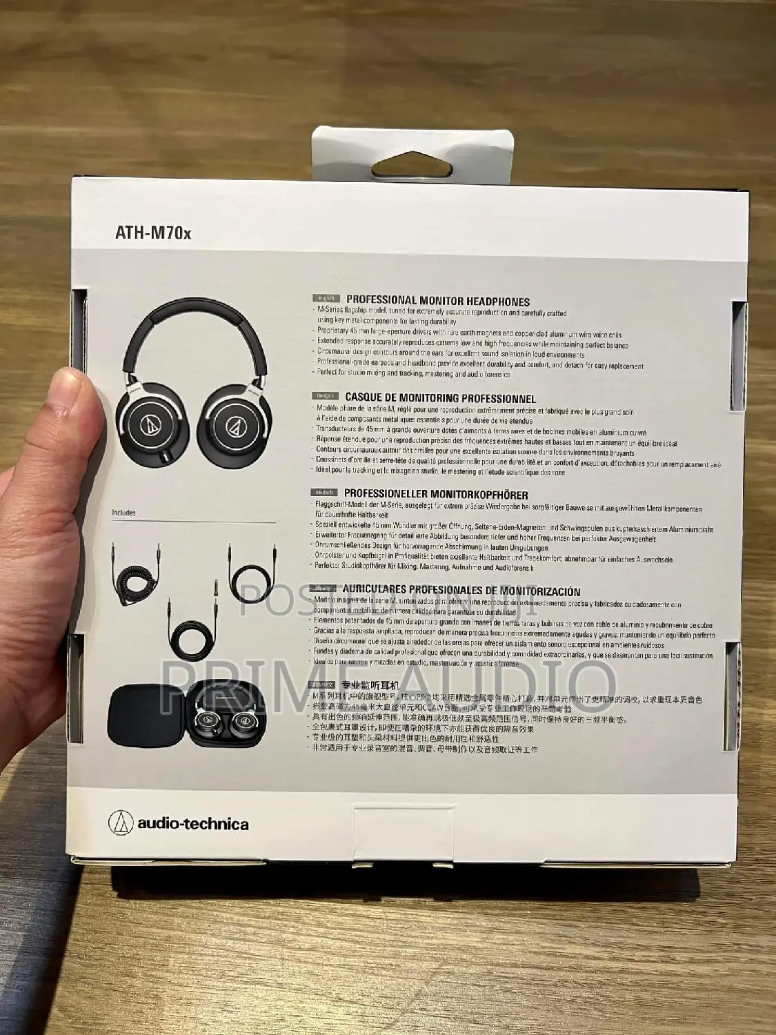 Audio-Technica M70X Professional Monitor Headphones