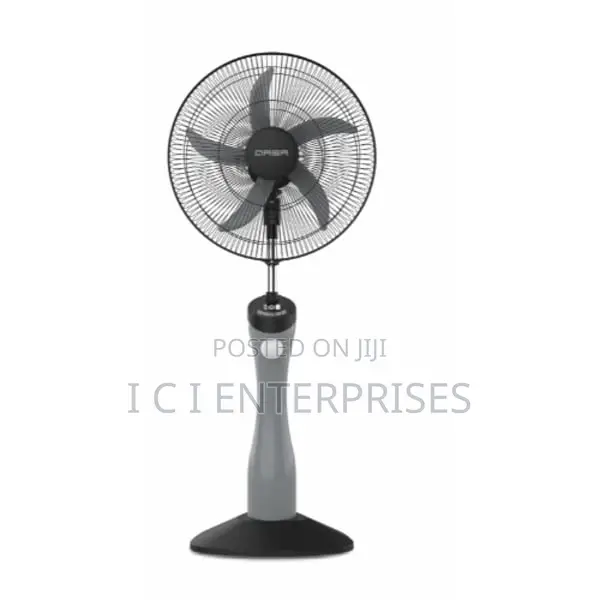Qasa 18-inches Rechargeable Standing Fan Wit Remote Control