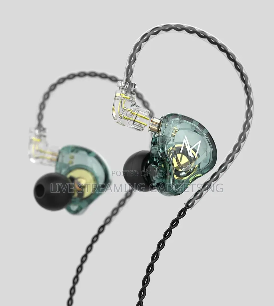 Kz-Edx Pro in-Ear Monitors for Performances on Stage/Online