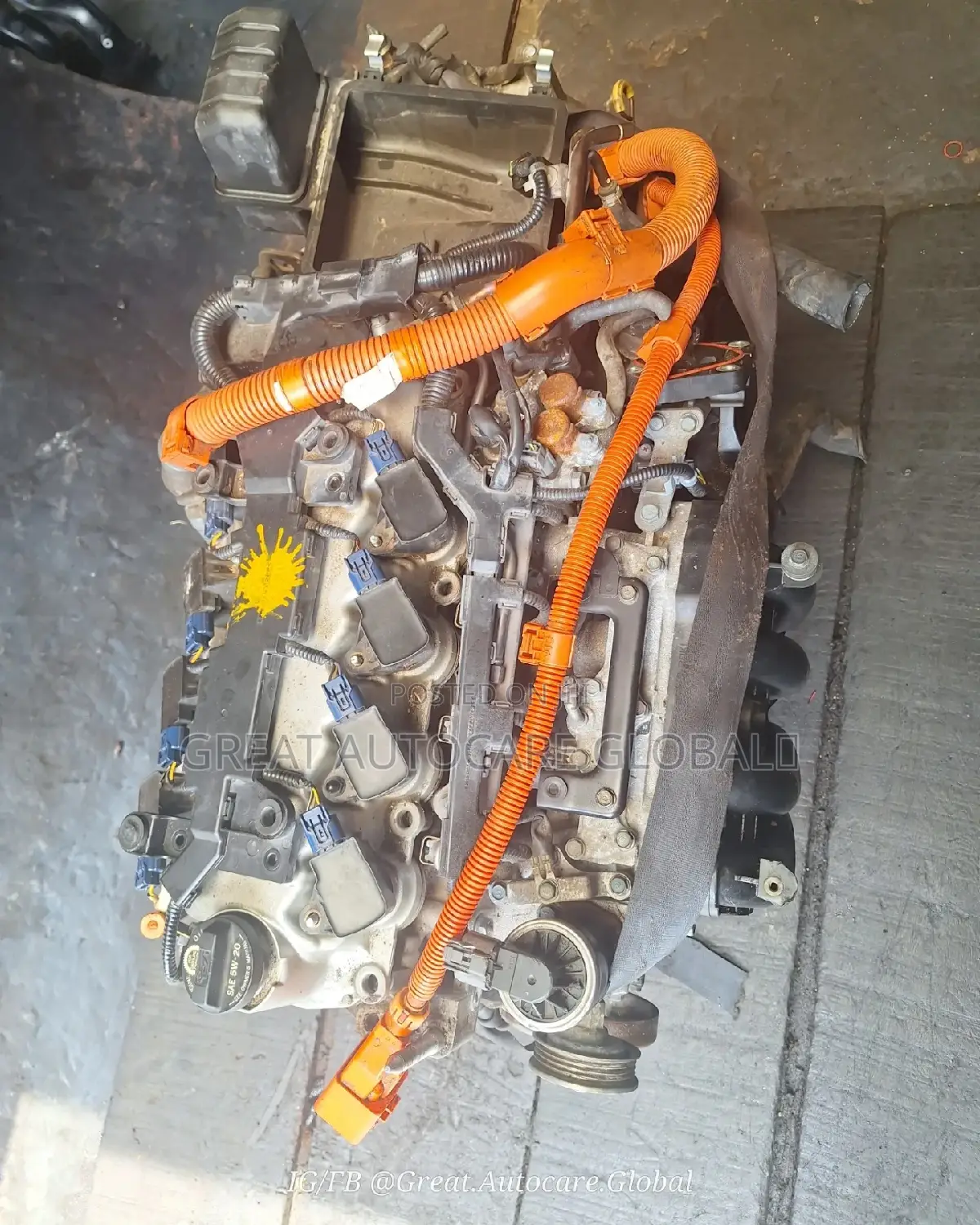 Honda Civic Hybrid Engine and 4 Sensors Gearbox