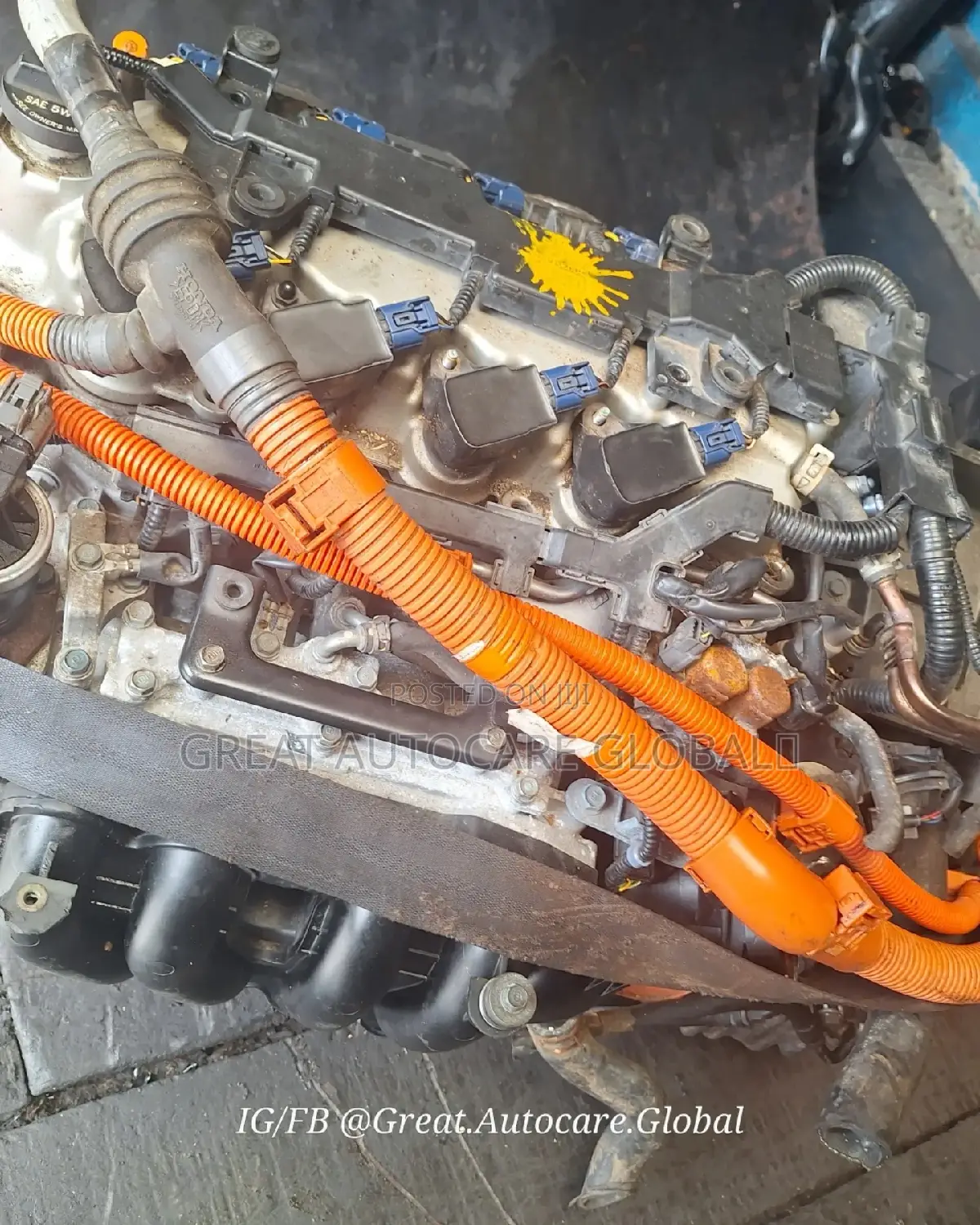 Honda Civic Hybrid Engine and 4 Sensors Gearbox