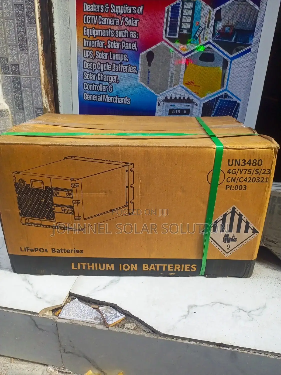 10kwh 24v Blue Carbon Lithium Ion Battery