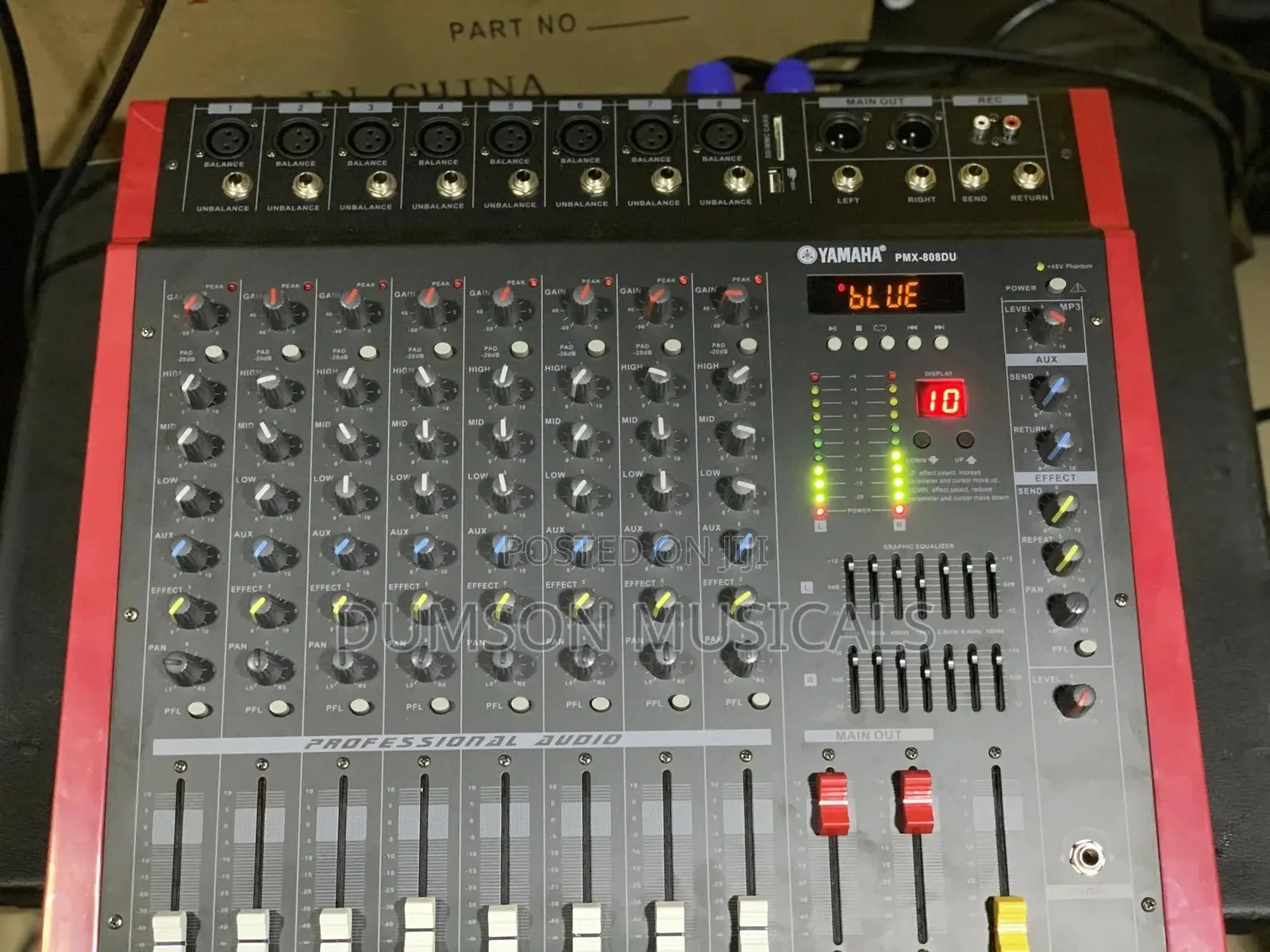 8 Channel Yamaha Powered Mixer