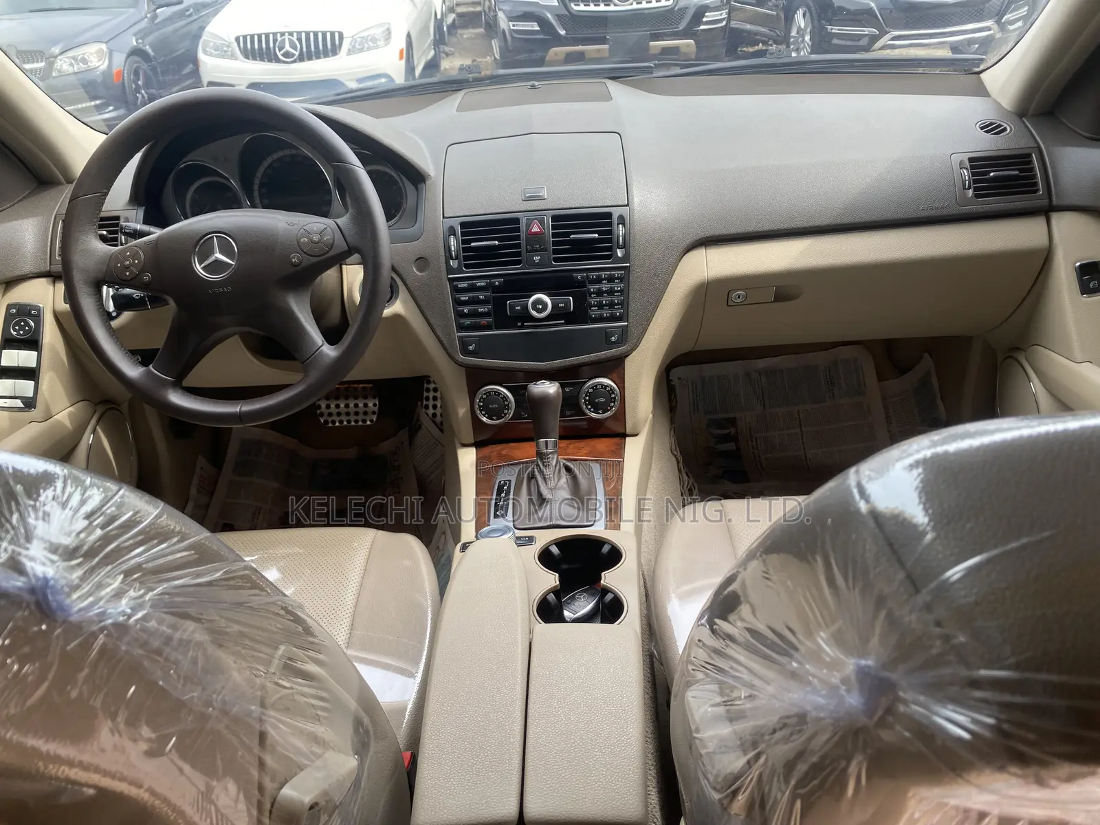 Mercedes-Benz C300 2009 Blue