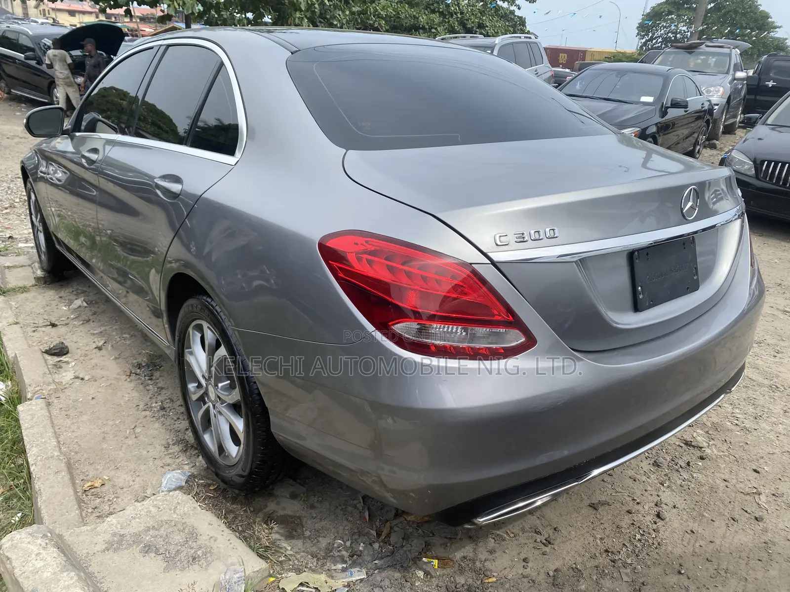 Mercedes-Benz C300 2015 Gray