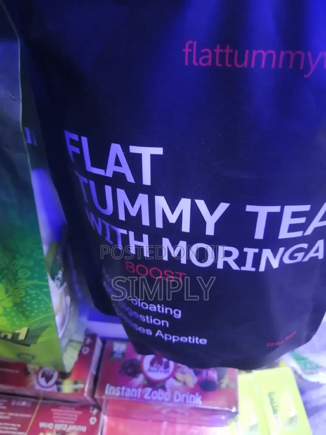 Flat Tummy Tea With Moringa