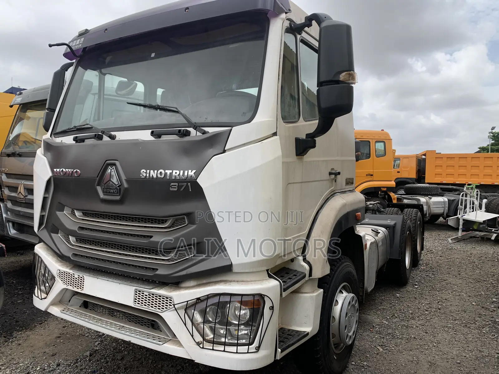 Foreign Used Howo Sinotruck Tractor Head