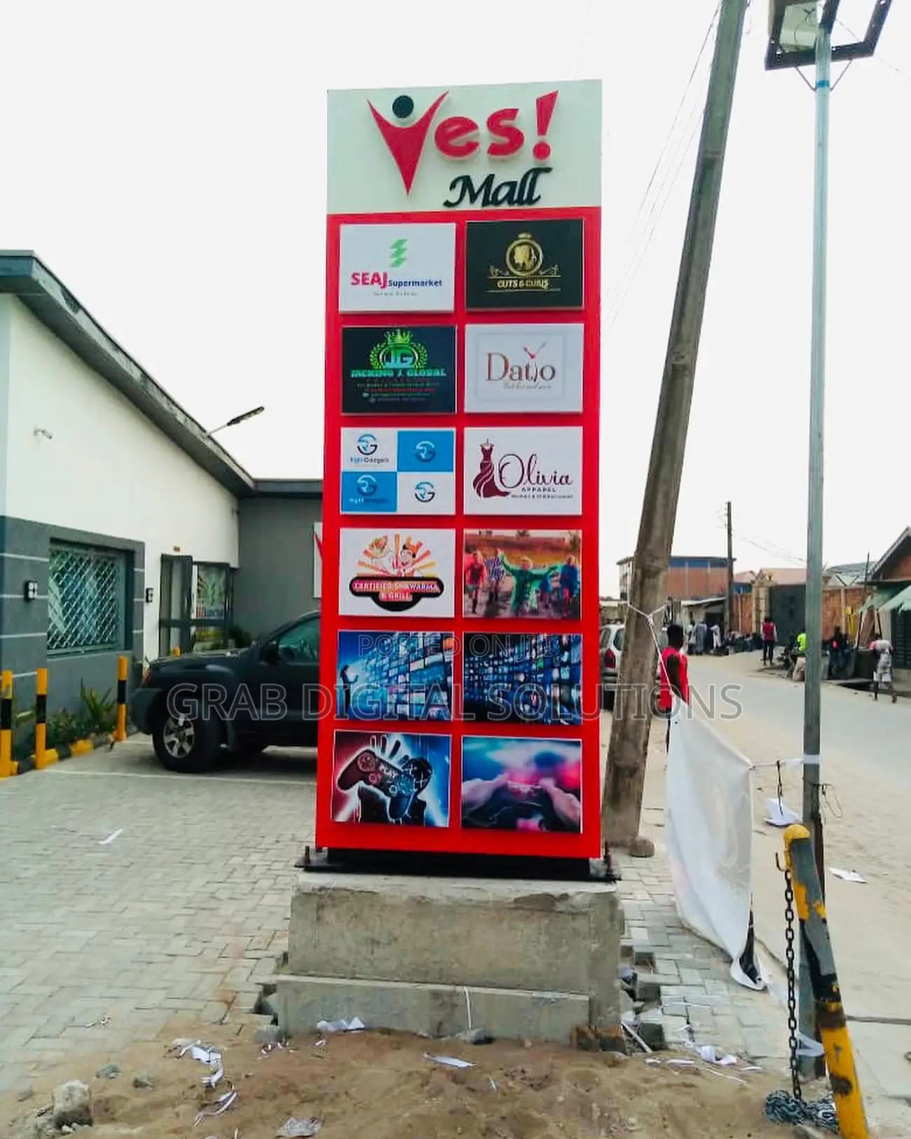 Pylon Signage Installation / Indoor / Outdoor Neon Signs