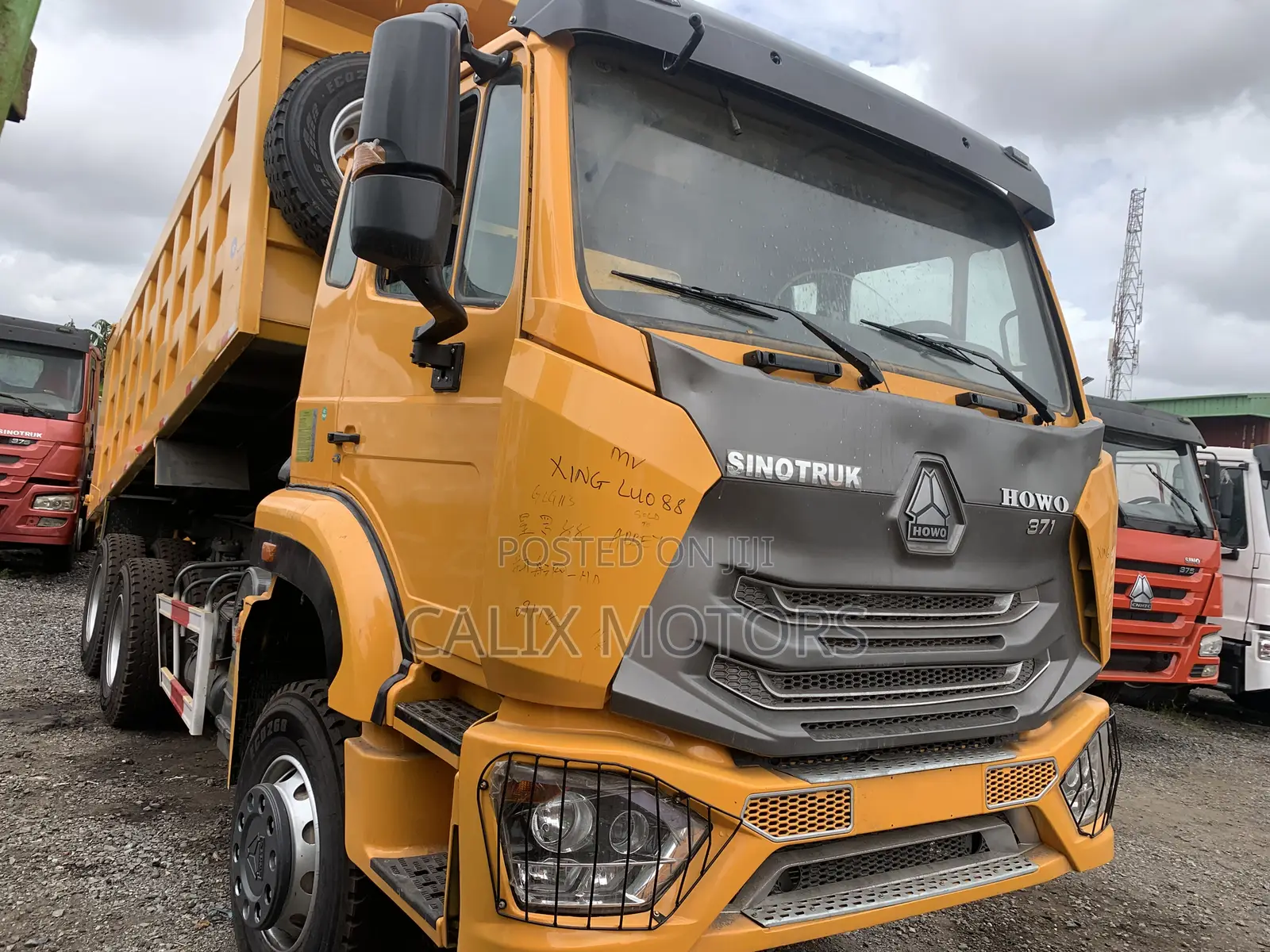 Foreign Used Howo Sinotruck Tipper 371hp.