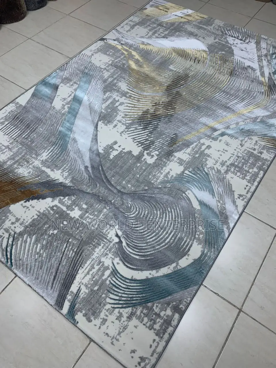 Modern Turkish Persian Centre Rug