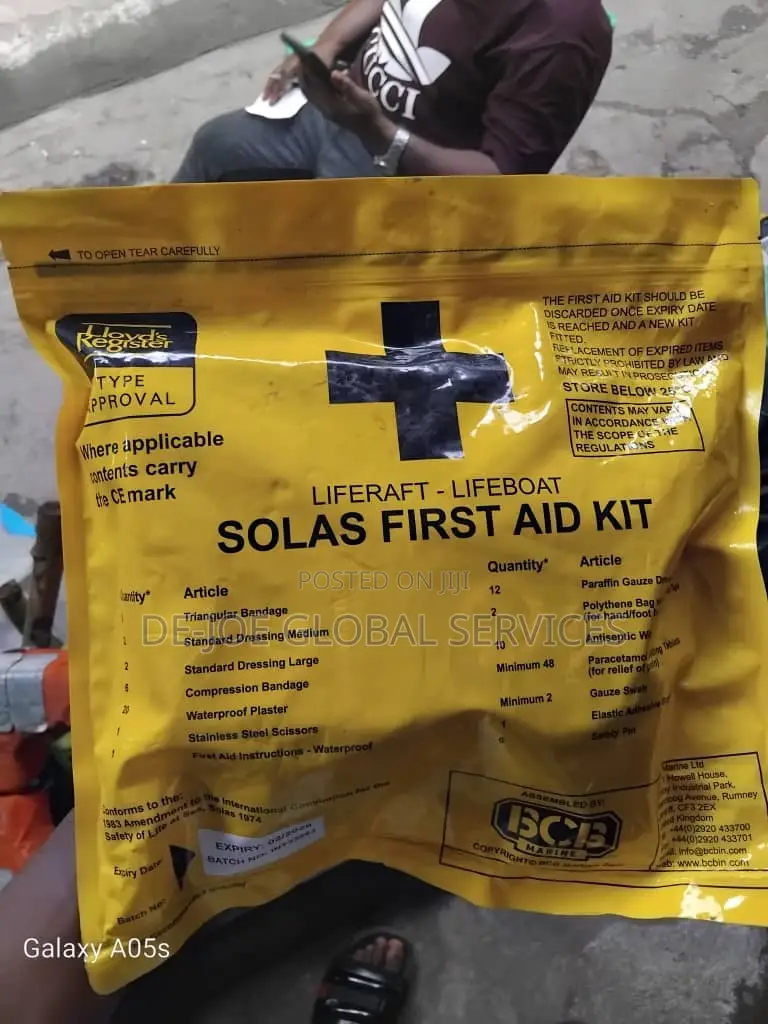 Lifelaft Lifeboat Solas First Aid Kit