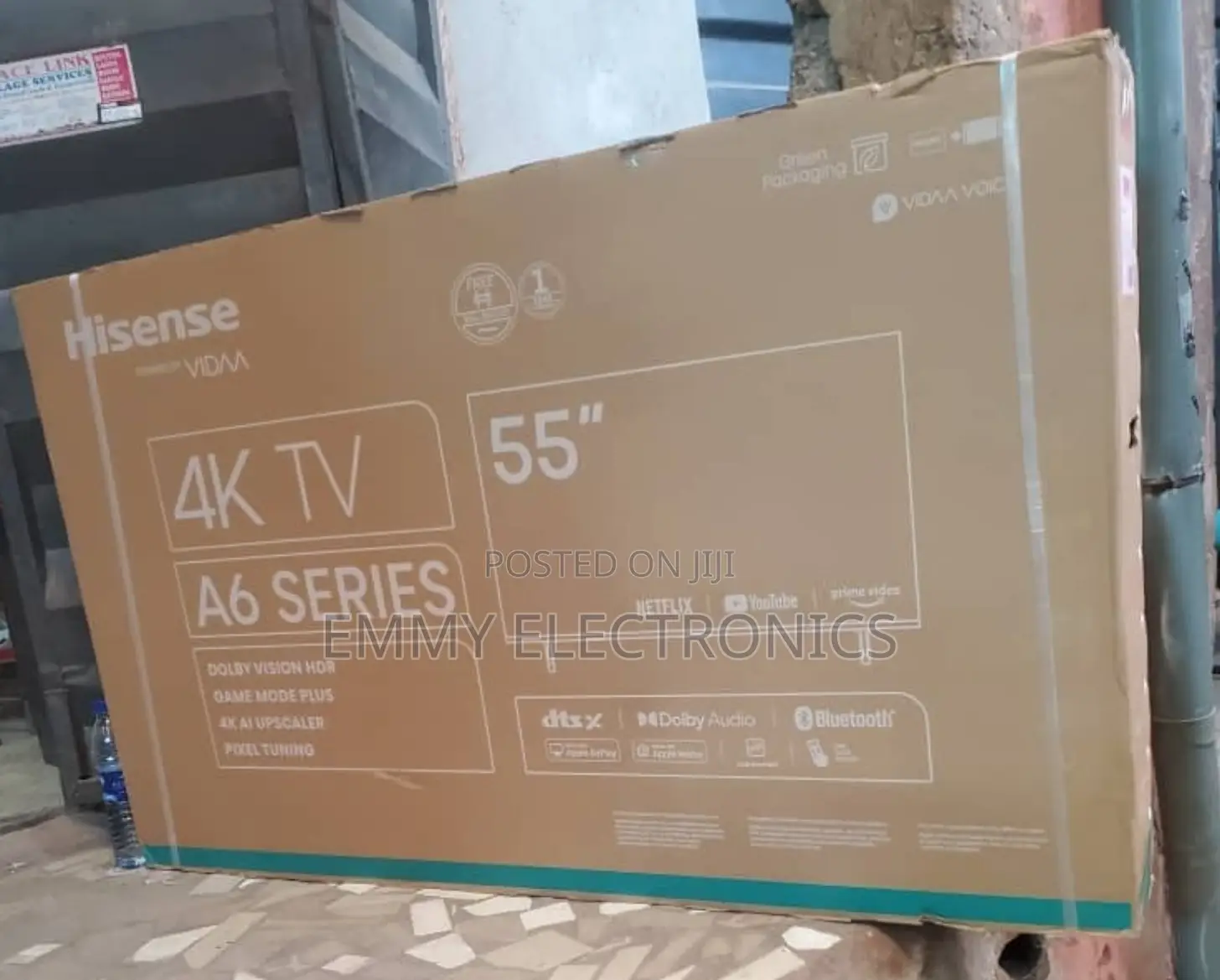 Hisense Smart Ak Tv A6 Series 55 Inches.