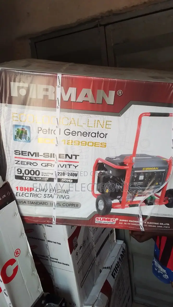 9kva Original Firman Petrol Generator 100% Copper Coil