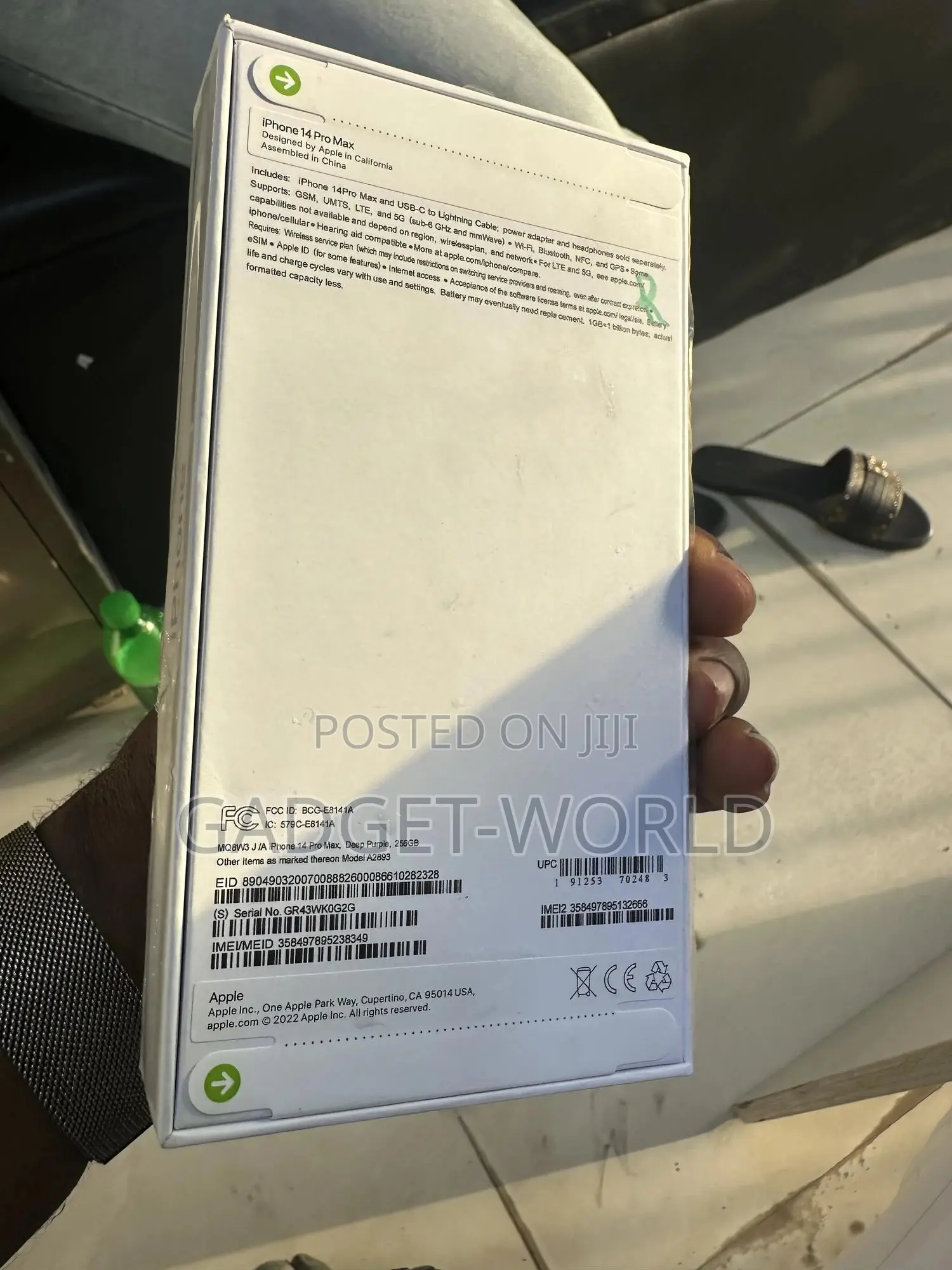 New Apple iPhone 14 Pro Max 128 GB Purple