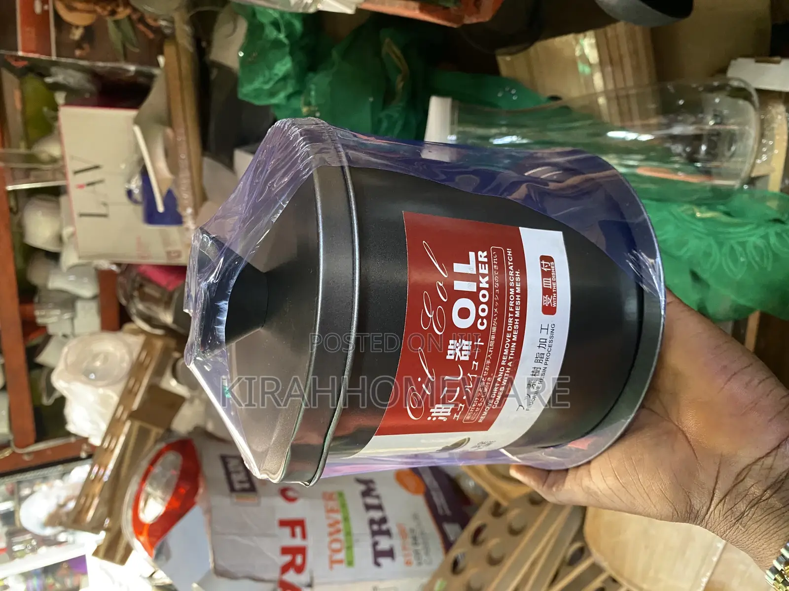 Oil Filters Container With Cover