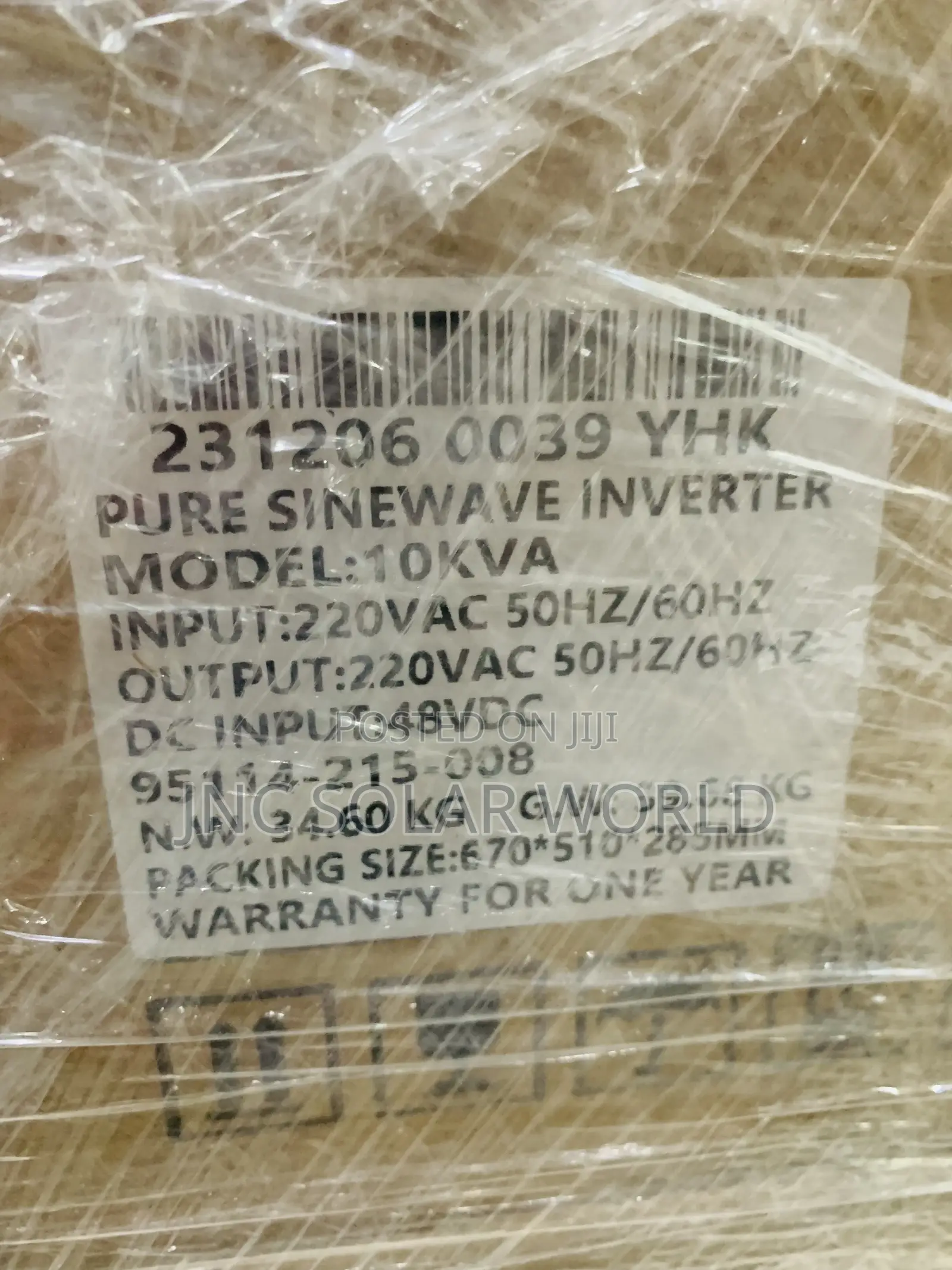 10kva/48v Yohako Inverter