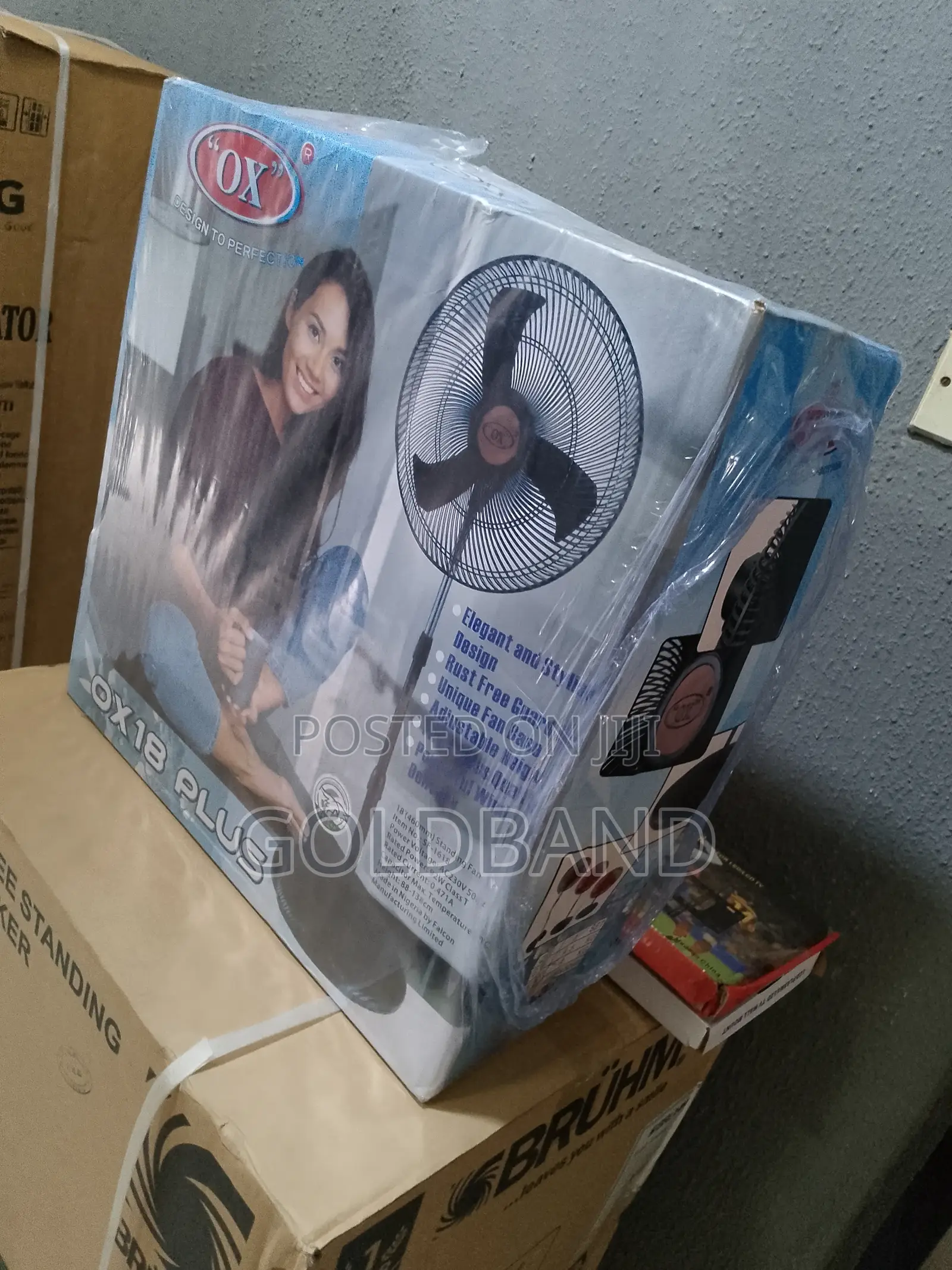 18 Inches OX Standing Fan- Best Quality