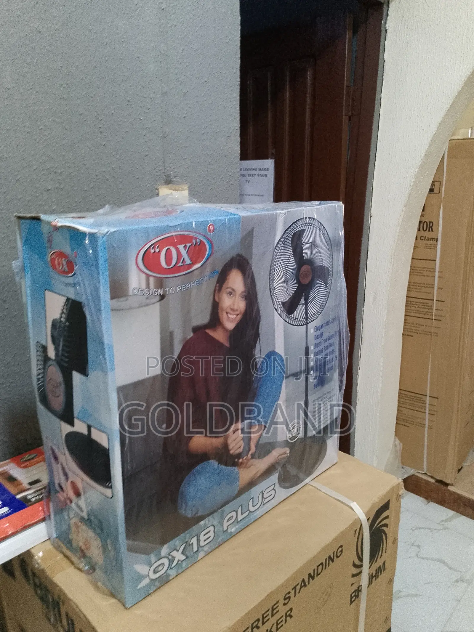 Efficient OX Standing Fan-18 Inches