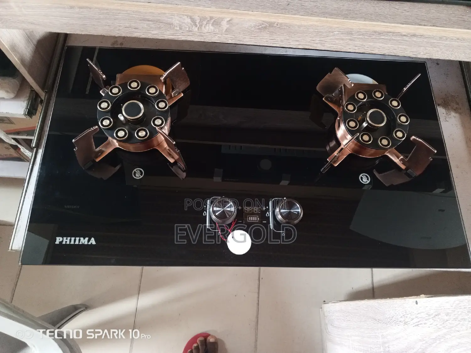 Turkey 2 Burner Lift Up Cooker Hob With Digital Volume