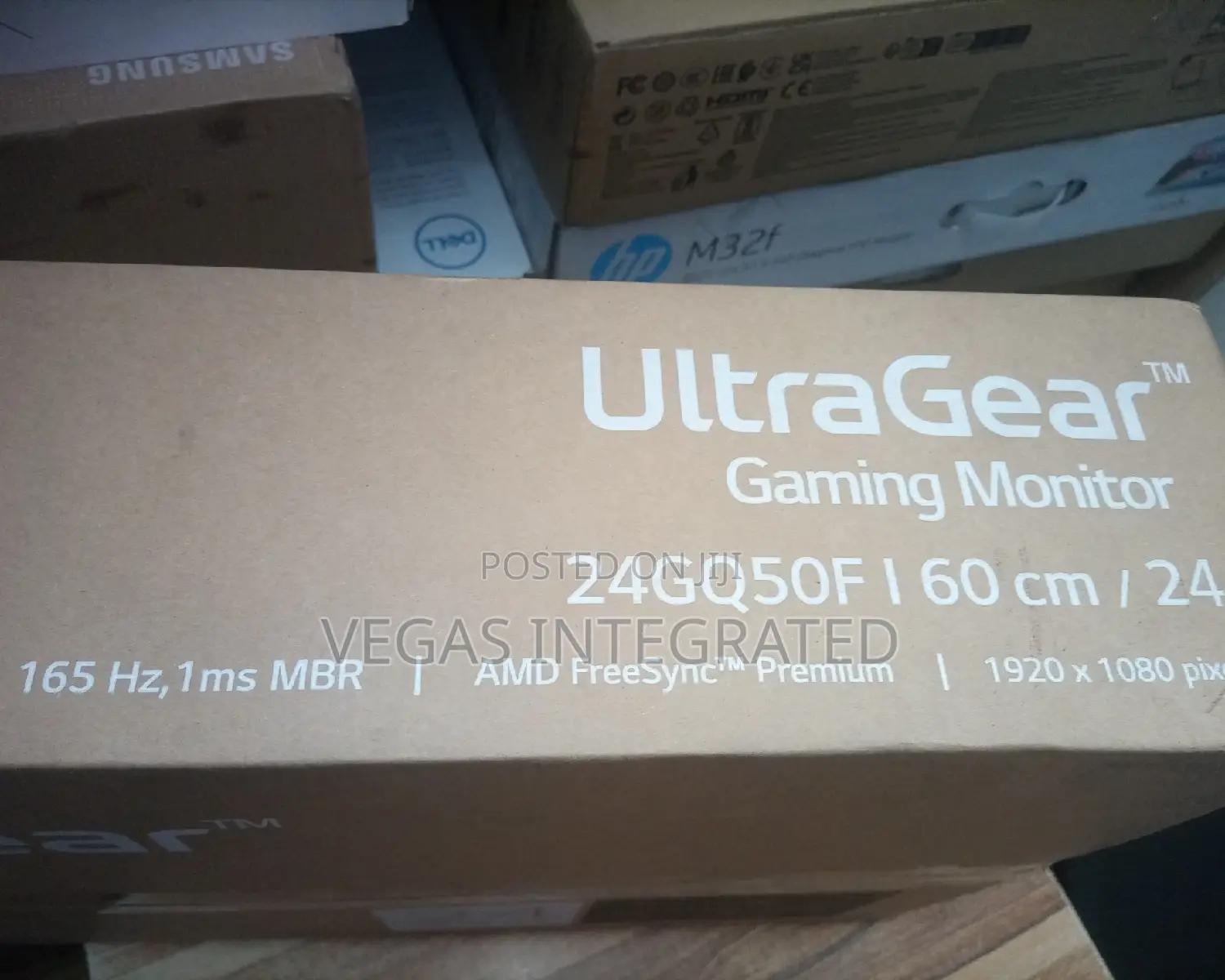 Lg 24gq50f-b Ultragear 24" Fhd 1ms 165hz Monitor