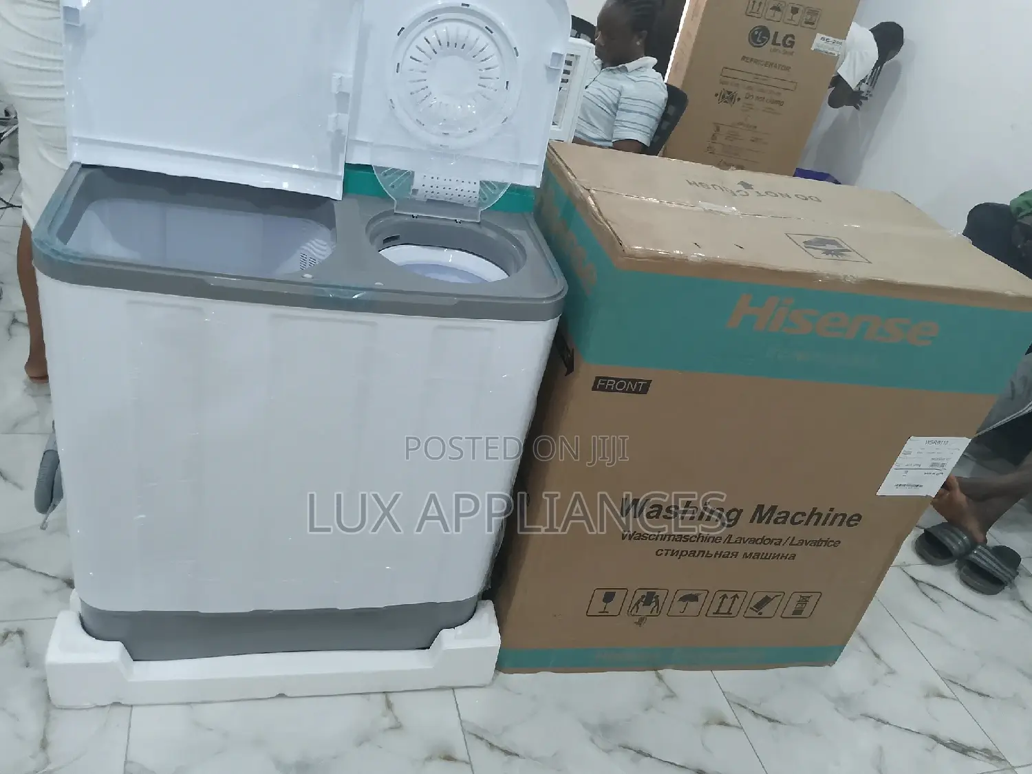 Hisense Wm113 -WSRB 11kg Top Load Twin Tub Washing Machine