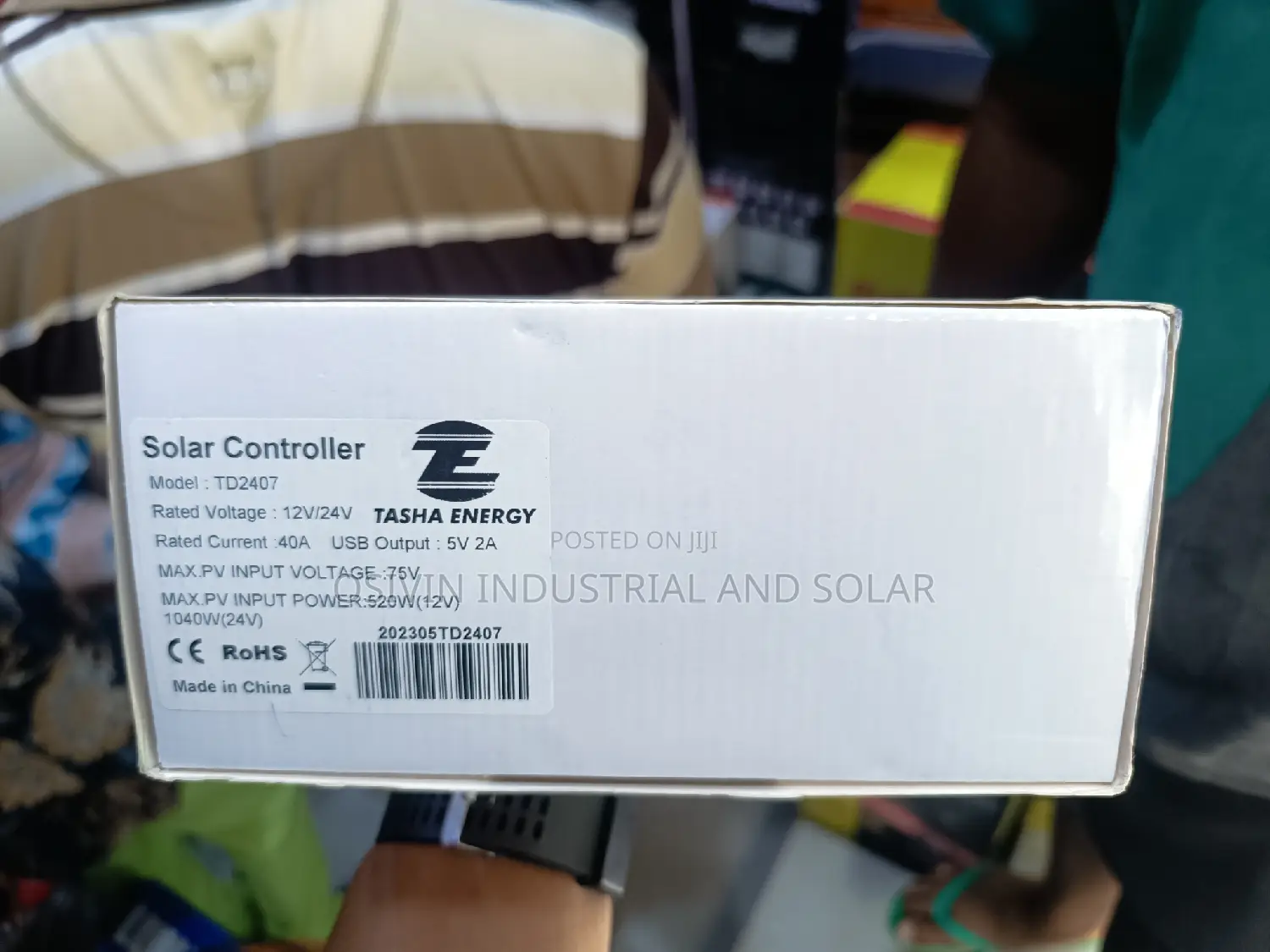 Tasha MPPT Charge Controller 40a Multiple Voltage