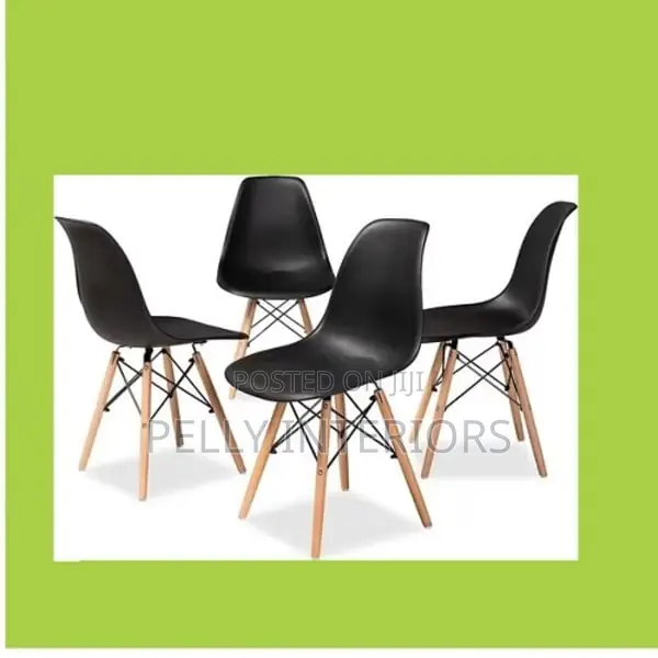 Dinning Plastic Chair - Set of 4