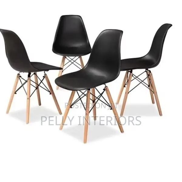 Dinning Plastic Chair - Set of 4