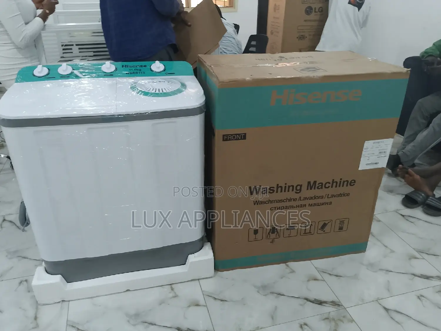 New Laundry Wash and Spin Hisense Washing Machine