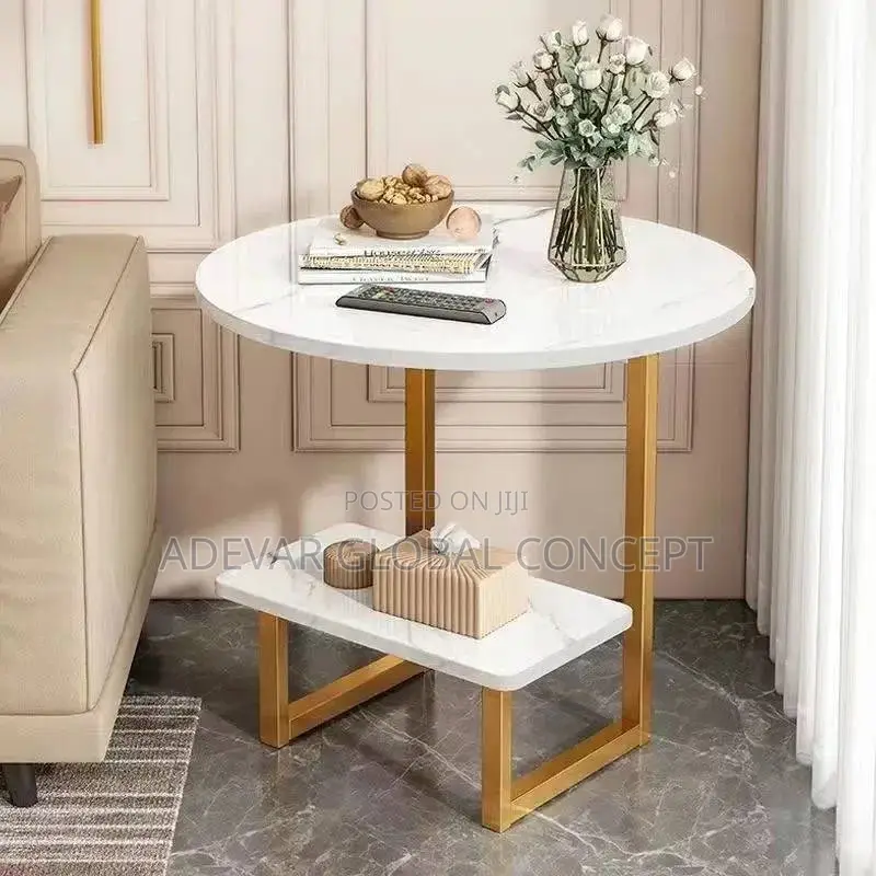 Luxury Square Sofa Bedroom Table Coffee Table - 60cm