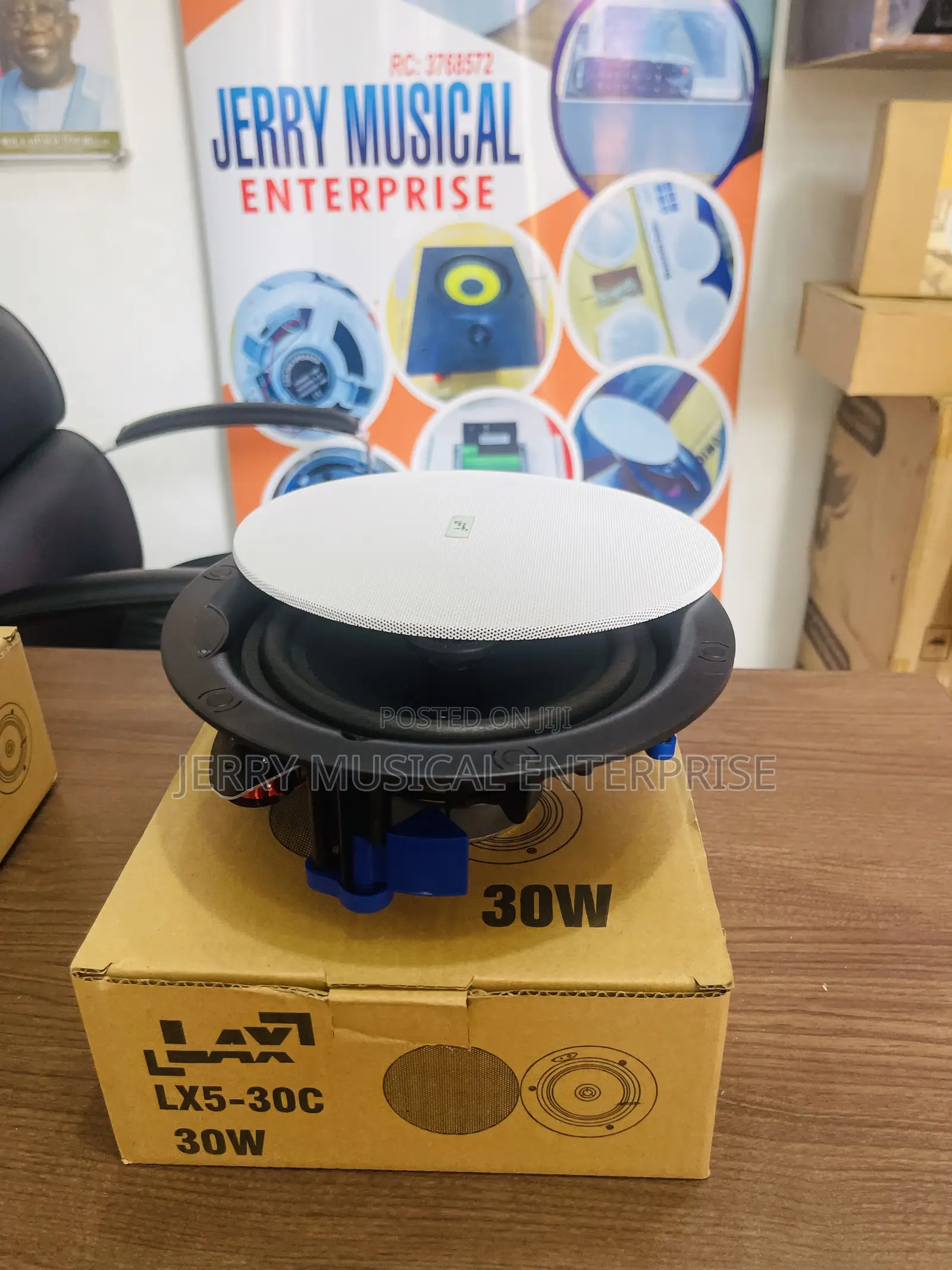Lax Framless Ceiling Speakers