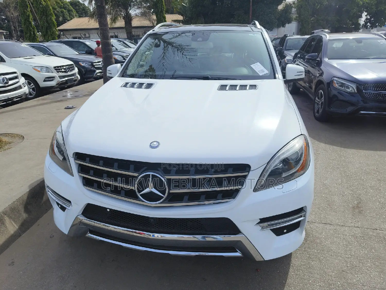 Mercedes-Benz M Class 2015 White