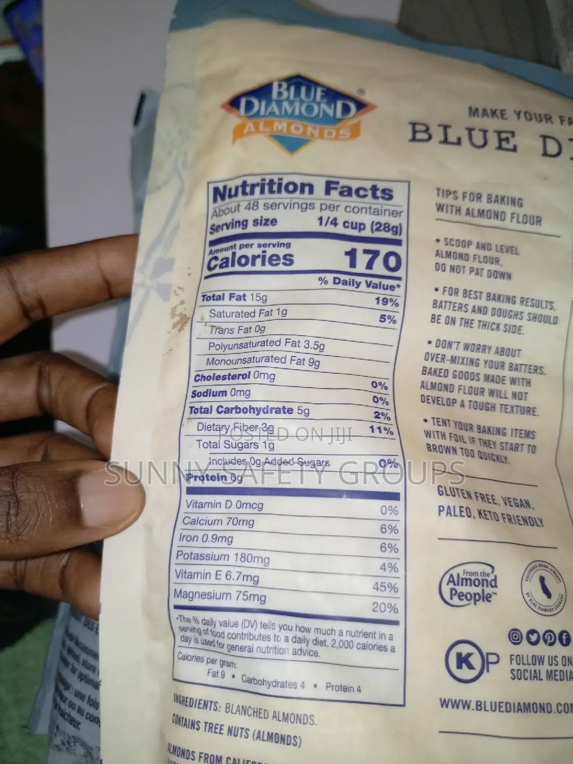 Blue Diamond Almond Flour,Keto Diet Food Store ,Alagbado