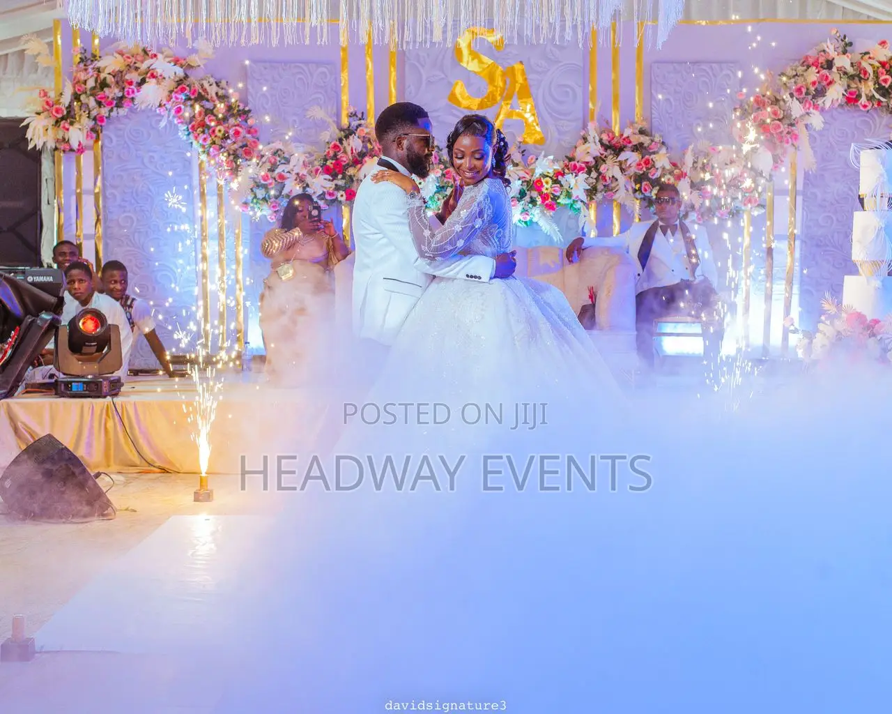 Low Fog Smoke Fireworks Effect for Your Wedding in Ikorodu