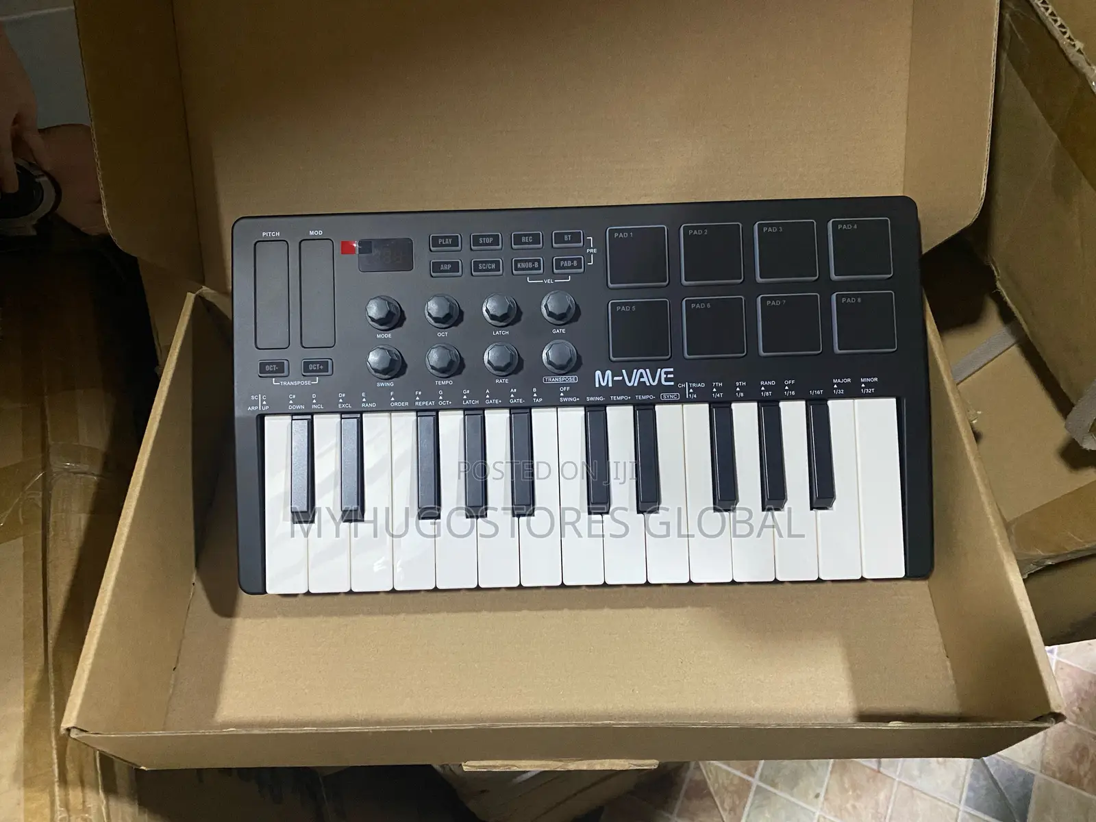 M-Vave Wireless 25 Key Midi Keyboard